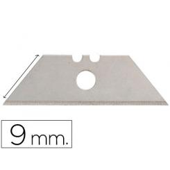 Repuesto cuter Q-CONNECT estrecho para modelo kf16818 cuchilla 9 mm blister 10 unidades