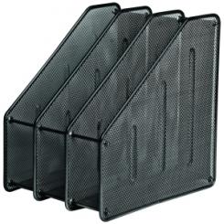 Revistero Forofis Triple Metalico Negro