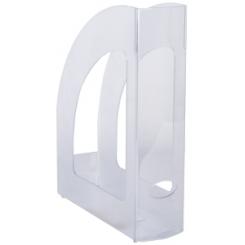 Revistero Plastico 80Mm Transparente Cristal