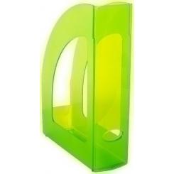 Revistero Plastico 80Mm Traslucido Kiwi