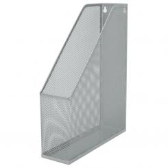 Revistero Plus 178 Metal Rejilla Plateado