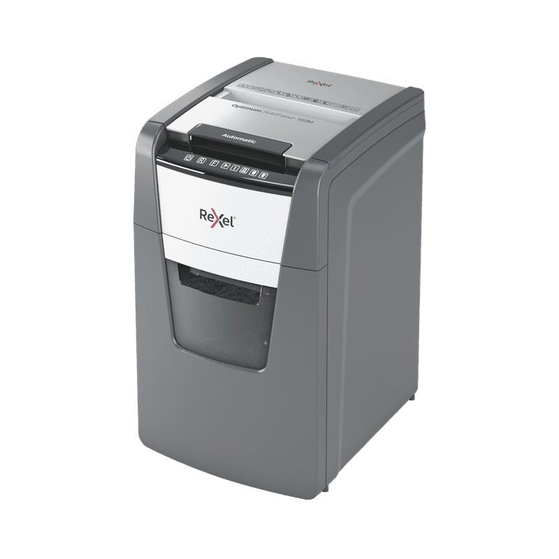 REXEL Destructora personal Optimum Auto+ 150M EU, autoalimentación, negro