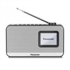 Panasonic RF-D15 Portátil Digital Negro, Plata