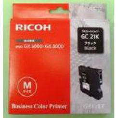 RICOH GX3000/3050n/5050n Tinta gel Type GC-21K Negro / 1.500 pag