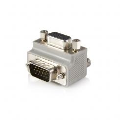 StarTech.com Right Angle VGA / VGA Cable Adapter Type 1 - M/F DB15 Gris
