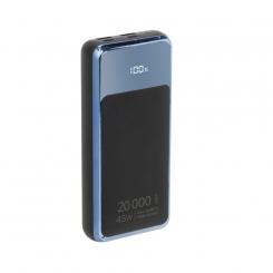 Rivacase VA1075 batería externa Polímero de litio 20000 mAh Negro, Azul