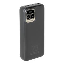 Rivacase VA2521 batería externa Polímero de litio 20000 mAh Gris