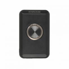 Rivacase VA2603 batería externa Polímero de litio 5000 mAh Cargador inalámbrico Negro