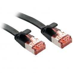 Lindy RJ45 Cat.6 U/FTP 5m cable de red Negro Cat6 U/FTP (STP)