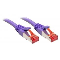 Lindy Rj45/Rj45 Cat6 2m cable de red Violeta S/FTP (S-STP)