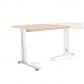 Rocada ala para mesa de oficina serie metal 100x60 blanco/haya. DISPONIBLE EN DISTINTOS ACABADOS. CONSÚLTANOS TODAS LAS OPCIONES DISPONIBLES.