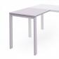 Rocada ala para mesa de oficina serie total 100x60 aluminio/ gris