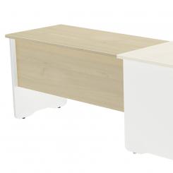 Rocada ala para mesa de oficina serie work 100x60 blanco /haya (precio solo para el ala, la mesa principal se compra aparte). DISPONIBLE EN DISTINTOS ACABADOS. CONSÚLTANOS TODAS LAS OPCIONES DISPONIBLES.