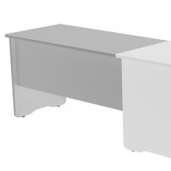 Rocada ala para mesa de oficina serie work 100x60 gris/gris (precio solo para el ala, la mesa principal se compra aparte)