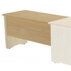Rocada ala para mesa de oficina serie work 100x60 haya/roble (precio solo para el ala, la mesa principal se compra aparte)
