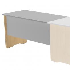 Rocada ala para mesa de oficina serie work 100x60 roble /gris