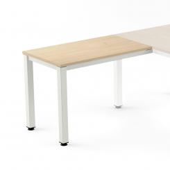 Rocada ala  para mesa serie executive100x60 blanco/ haya (precio solo para el ala, la mesa principal se compra aparte). DISPONIBLE EN DISTINTOS ACABADOS. CONSÚLTANOS TODAS LAS OPCIONES DISPONIBLES.