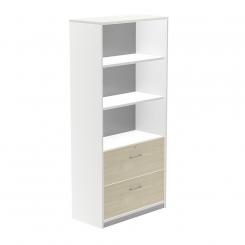 Rocada armario alto carpetero 195x90x45 estructura blanca/frontales haya. DISPONIBLE EN DISTINTOS ACABADOS. CONSÚLTANOS TODAS LAS OPCIONES DISPONIBLES.