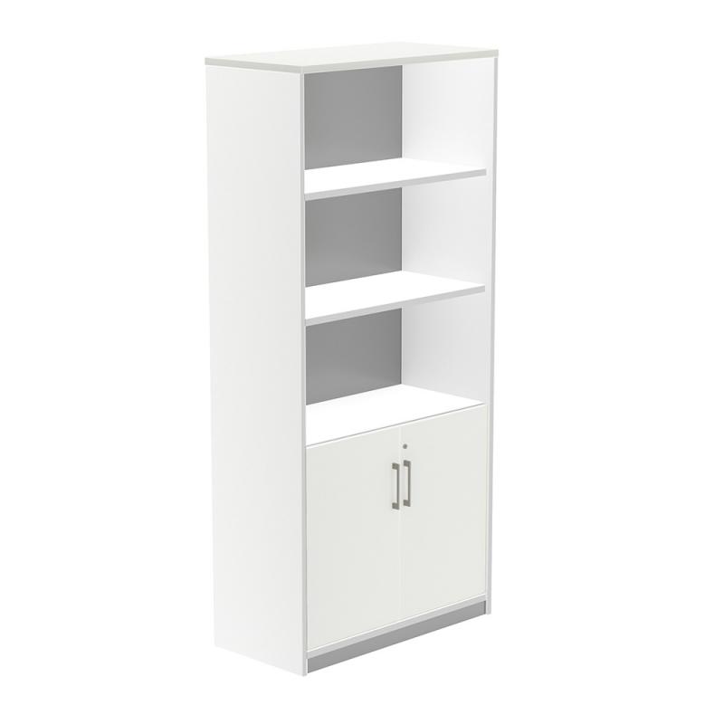 rocada-armario-alto-con-puertas-bajas-195x90x45-estructura-blanca-puertas-blanco