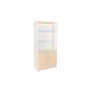 Rocada armario alto con puertas bajas 195x90x45 estructura blanca/puertas haya. DISPONIBLE EN DISTINTOS ACABADOS. CONSÚLTANOS TODAS LAS OPCIONES DISPONIBLES.