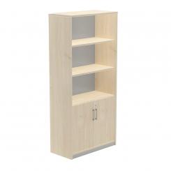 Rocada armario alto con puertas bajas 195x90x45 estructura haya/puertas haya