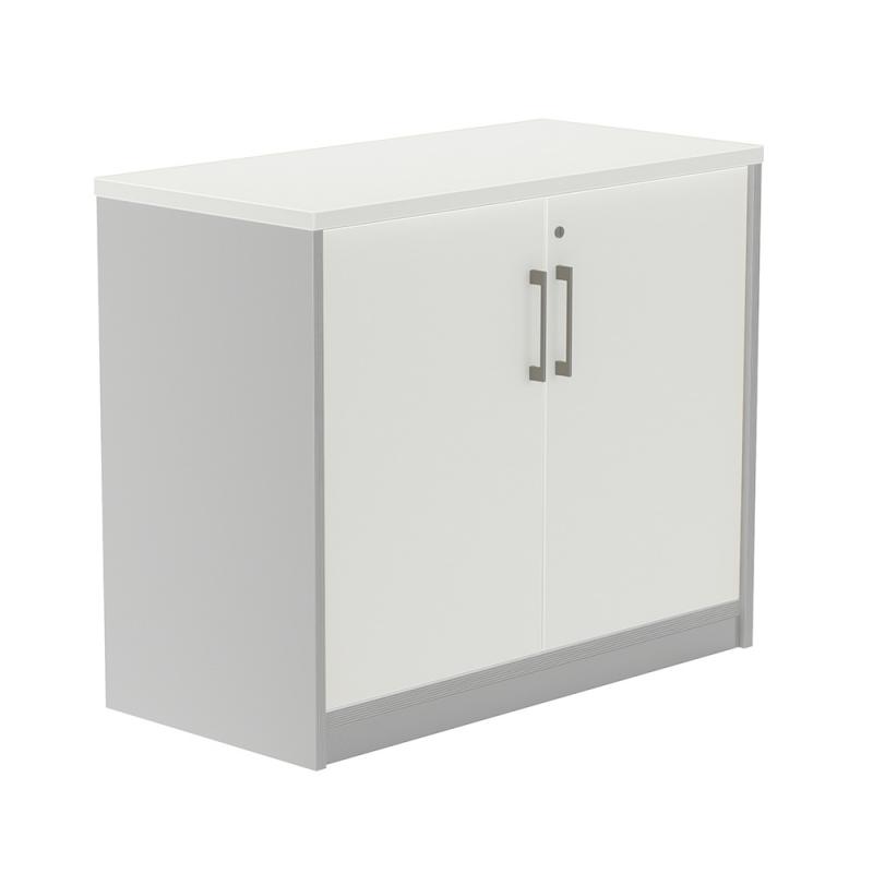 rocada-armario-bajo-con-puertas-78x90x45-estructura-gris-puertas-blanco