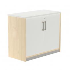 Rocada armario bajo con puertas 78x90x45 estructura haya/puertas blanco