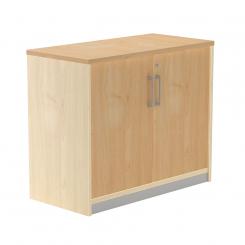 Rocada armario bajo con puertas 78x90x45 estructura haya/puertas roble