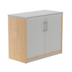 Rocada armario bajo con puertas 78x90x45 estructura roble/puertas gris
