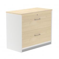 Rocada armario carpetero bajo 78x90x45 estructura blanca/frontales haya. DISPONIBLE EN DISTINTOS ACABADOS. CONSÚLTANOS TODAS LAS OPCIONES DISPONIBLES.