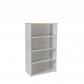 rocada-armario-de-melamina-estanteria-medio-con-puertas-156x90x45-estructura-gris-puertas-roble