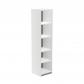 rocada-armario-estanteria-alto-sin-puertas-195x45x45-estructura-blanca-tapa-blanco