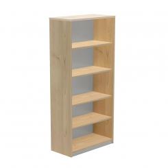 Rocada armario estantería alto sin puertas 195x90x45 estructura roble/tapa haya
