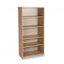Rocada armario estantería alto sin puertas 195x90x45 estructura roble/tapa roble