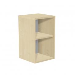 Rocada armario estantería bajo sin puertas 78x45x45 estructura haya/tapa haya