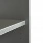 Rocada armario estantería bajo sin puertas 78x90x45 estructura blanca/tapa blanco