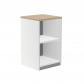 Rocada armario estantería bajo sin puertas 78x90x45 estructura blanca/tapa haya. DISPONIBLE EN DISTINTOS ACABADOS. CONSÚLTANOS TODAS LAS OPCIONES DISPONIBLES.