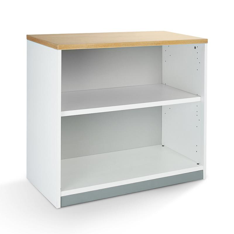 rocada-armario-estanteria-bajo-sin-puertas-78x90x45-estructura-blanca-tapa-roble
