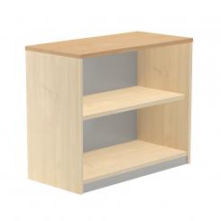 Rocada armario estantería bajo sin puertas 78x90x45 estructura haya/tapa roble
