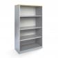 rocada-armario-estanteria-medio-sin-puertas-156x90x45-estructura-gris-tapa-haya