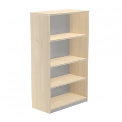 Rocada armario estantería medio sin puertas 156x90x45 estructura haya/tapa haya