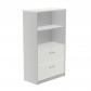 rocada-armario-medio-carpetero-156x90x45-estructura-gris-frontales-blanco