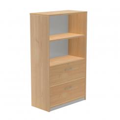 Rocada armario medio carpetero 156x90x45 estructura roble/frontales roble