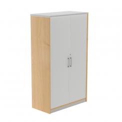 Rocada armario medio con puertas 156x90x45 estructura roble/puertas gris