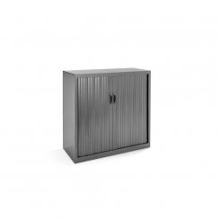 Rocada armario metálico persiana 102x105x45 RAL 7015 incluye 2 baldas color antracita medida 102x105x45cm