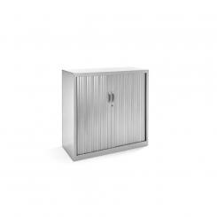 Rocada armario metálico persiana 102x105x45 RAL 7035 incluye 2 baldas. color gris. medida 102x105x45cm