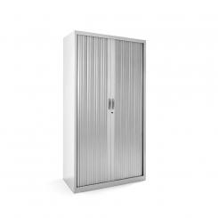 Rocada armario metálico persiana 102x198x45 RAL 7035 incluye 4 baldas. color gris. medida 102x198x45cm