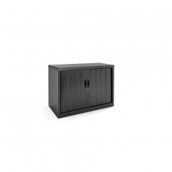 Rocada armario metálico persiana 102x70x45 RAL 9005 incluye 1 balda. color negro. medida 102x70x45cm