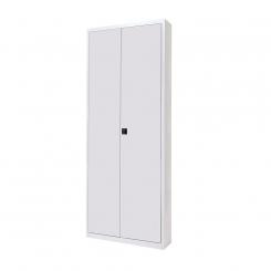 Rocada armario metálico puertas batientes color blanco RAL 9003 incluye 4 baldas. medida 102x198x45cm. DISPONIBLE EN DISTINTOS ACABADOS. CONSÚLTANOS TODAS LAS OPCIONES DISPONIBLES.
