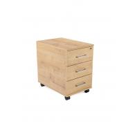 Rocada cajonera buck móvil 3 cajones. color: estructura blanca / frontal haya. DISPONIBLE EN DISTINTOS ACABADOS. CONSÚLTANOS TODAS LAS OPCIONES DISPONIBLES.